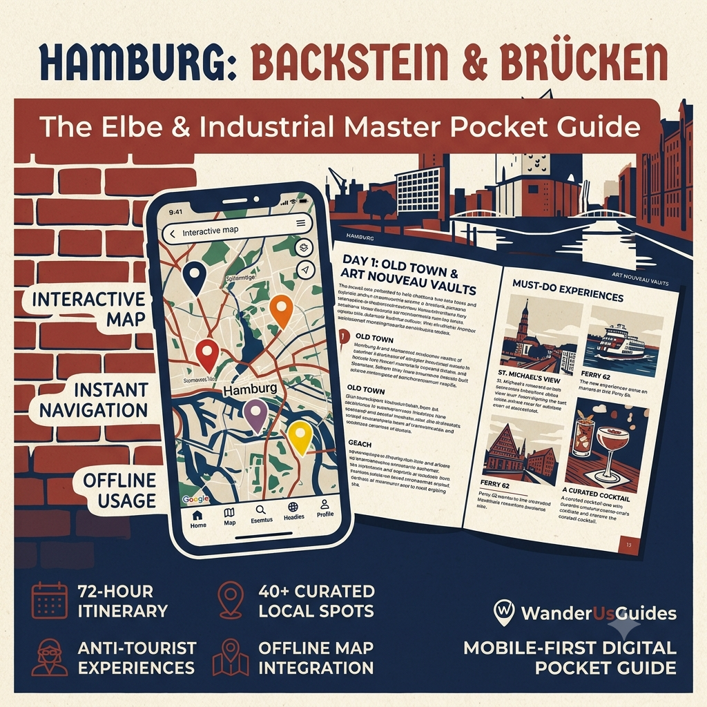 Hamburg: Backstein & Brücken • Ultimate 72-Hour Master Pocket Guide & Interactive Map