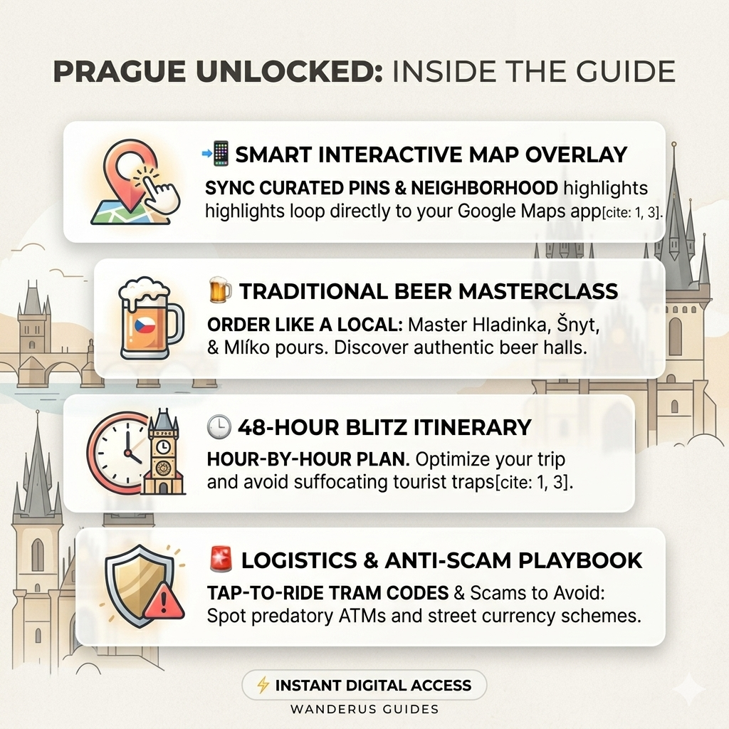 Prague Unlocked: 48hr Itinerary & Map