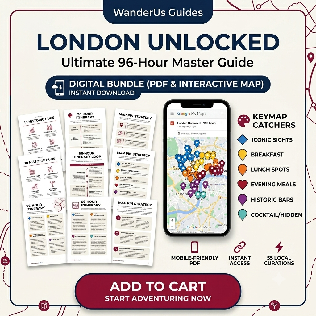 London Unlocked: The Ultimate 96-Hour Master Pocket Guide & Interactive Digital Map