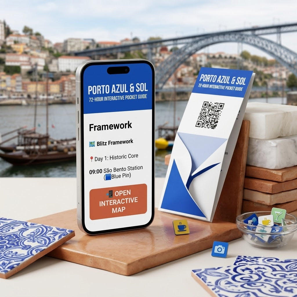 Porto Azul & Sol: The Ultimate 72-Hour Interactive Pocket Guide