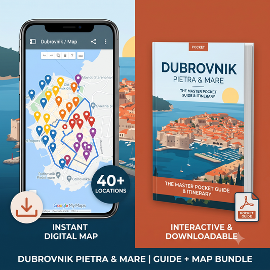 Dubrovnik Pietra & Mare: The Ultimate 96-Hour Master Pocket Guide & Interactive Digital Map