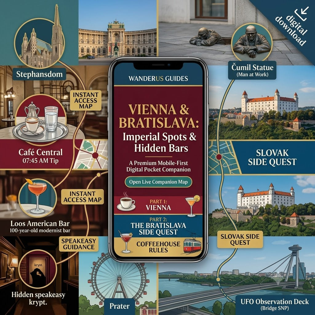 Vienna & Bratislava Digital Pocket Guide | Imperial Spots & Hidden Bars