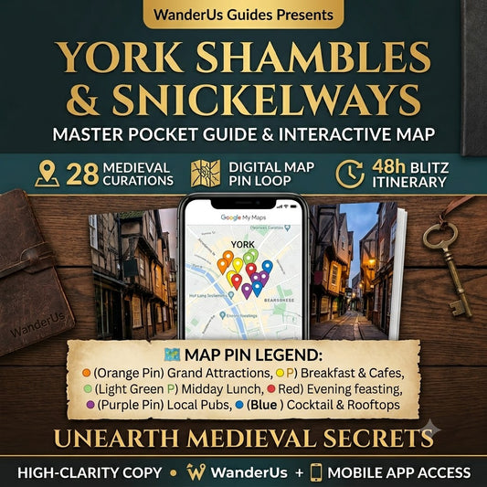 York Shambles & Snickelways: The Ultimate 48-Hour Medieval Master Pocket Guide & Interactive Digital Map