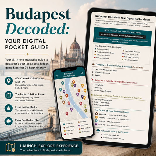 Budapest Decoded: Pocket Guide & Map