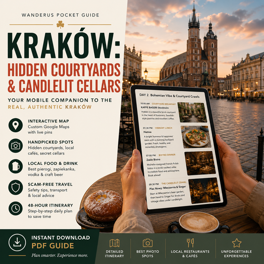Kraków: Hidden Courtyards, Guide & Map