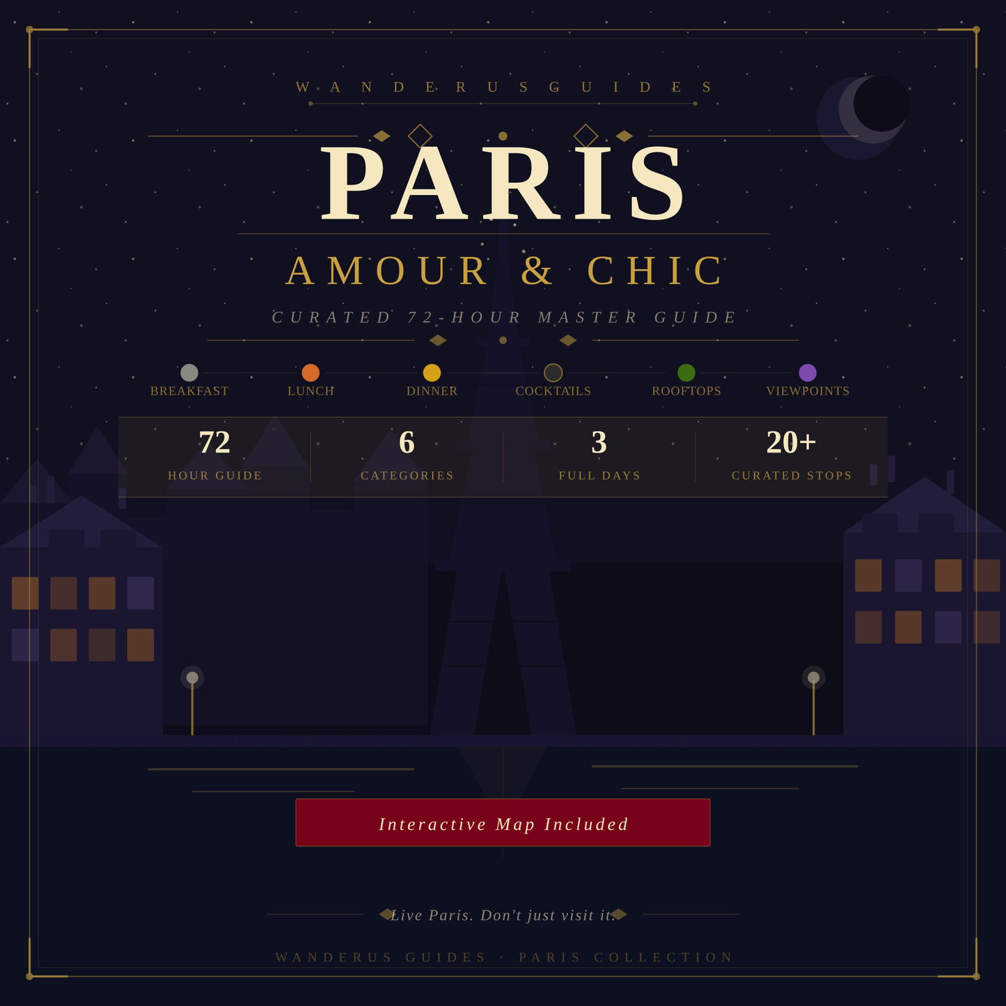 Paris Amour & Chic: The Ultimate Master Pocket Guide & Interactive Digital Map